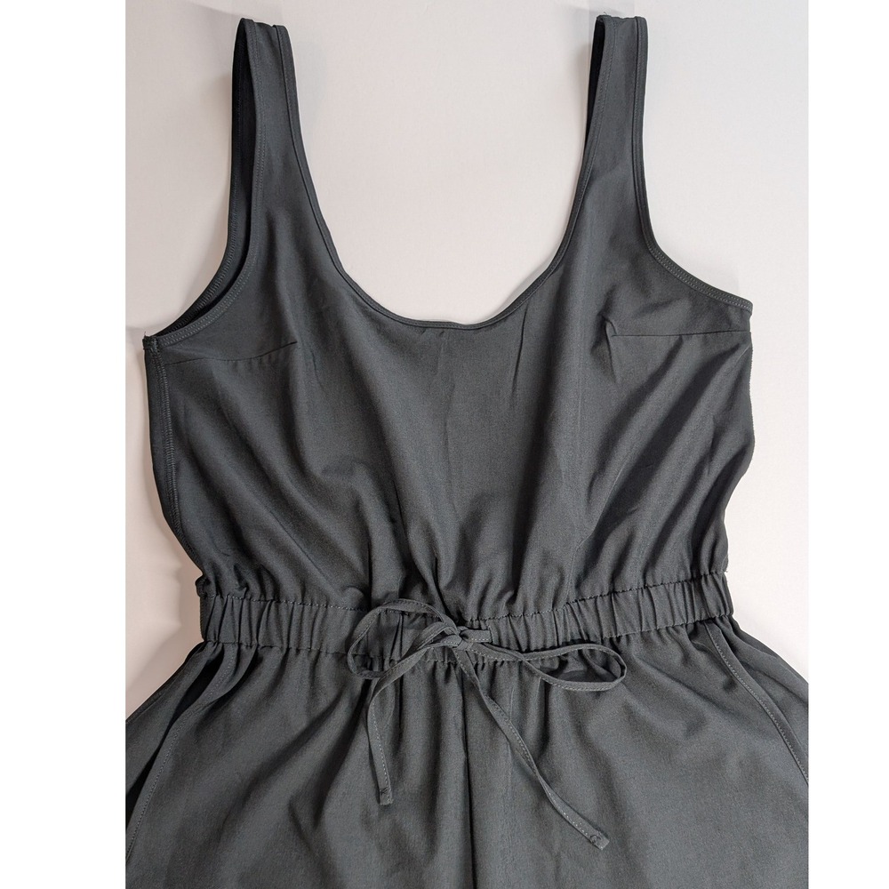 Abercrombie & Fitch Traveler Jumpsuit Women Small Black Gorpcore Utility Active - Picture 8 of 13
